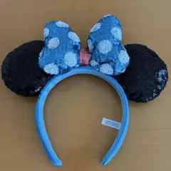 ディズニー　ミニー　カチューシャ　スパンコール