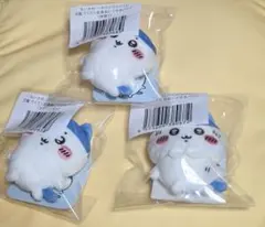 ちいかわ ハチワレだらけくじ ぬいぐるみバッジ 3種セット