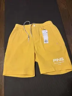 PING ゴルフパンツ Mサイズ イエロー
