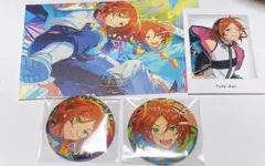 あんスタ 2wink 10th 展示会 缶バッジ 特典 ぱしゃっつ ポストカード