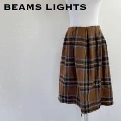 BEAMS LIGHTS ビームスライツ チェックスカートのサムネイル