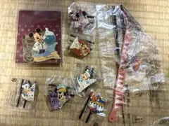 東京ディズニーランド　シー　　ピンバッジ8個