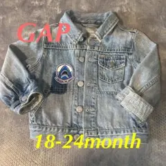 キッズ Gジャン デニムジャケット18-24 90 95 ベビーギャップ　GAP