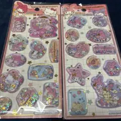 ハローキティ　マイメロ　クロミ　ウォーターシール　新品