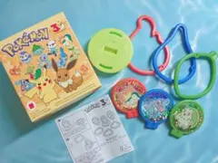 新品 マクドナルド 포켓몬 ゆらゆらわなげ チコリータ、ヒノアラシ、ワニノコ