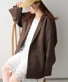 Kastane フレンチツイルライナージャケット【裏地あり】