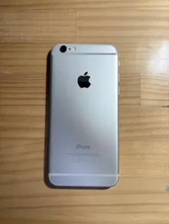 iPhone 6 silver 100% 傷なし美品