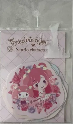Yes!プリキュア5GOGO サンリオキャラクターズ ステッカー6枚セット