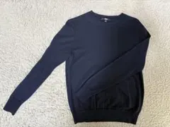 UNIQLO ネイビー 長袖セーター Mサイズ