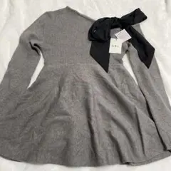 GRL ワンショルダー　ニットワンピース