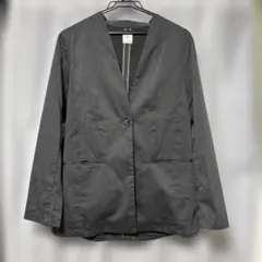 nairo ノーカラージャケット グレーのサムネイル
