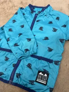 【美品】ナマケモノ柄♡ウィンドブレーカー