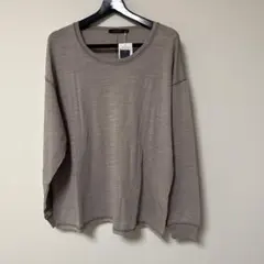 【新品未使用】RAGEBLUE ロングTシャツ M 茶色 定番 人気