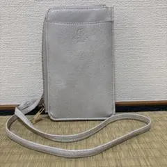 D.KELLY スマホショルダーバッグ グレー