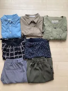 レディース　女性　洋服　7点セット　S、Mサイズ　まとめ売り コーデ売り　春夏秋