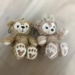 ダッフィーとシェリーメイ ぬいぐるみマスコット
