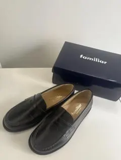 familiar ブラック ローファー　21.0