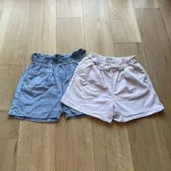 マーキーズ MARKEY'S 120 130 ハーフパンツ 2点セット