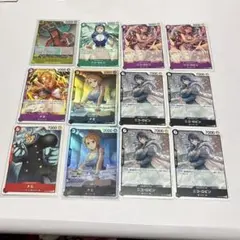 ワンピースカード、ナミ、ロビン