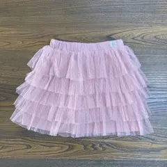 メゾピアノ　チュールスカート 140