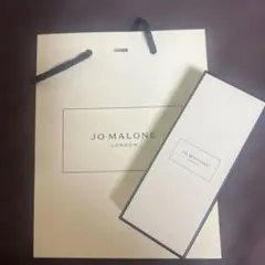 JO MALONE ショップ袋 中型 ホワイト リボン付き