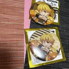 2点セット】 鬼滅の刃 我妻善逸 ナンジャタウン 缶バッジ 特別任務