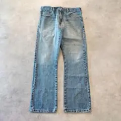 リーバイス517 Levis W32 ブルーデニム 青 フレア 古着 15753