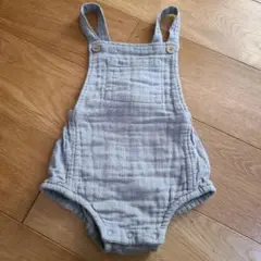 JAMIE KAY コットン オーバーオールロンパース 1YR