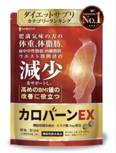 【新品未使用】カロバーン EX 30日分 肥満気味 体重 体脂肪の減少 サプリのサムネイル
