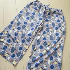 お文具といっしょ 冷感 ルームウェア 7分丈 パンツ ボトムスのサムネイル