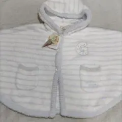 gelato piqueモコモコフード付きポンチョ XXS