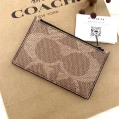 ★ 新品 COACH コインケース カーキ 小銭入れ財布