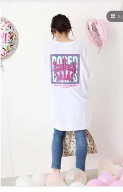 るるる様専用☆RODEOCROWNS 半袖 膝丈ワンピース Tシャツ