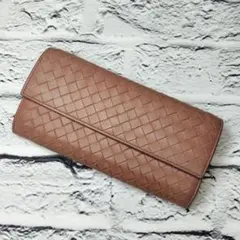 ボッテガヴェネタ✨近年モデル IC搭載 イントレチャート 本革 レザー 長財布