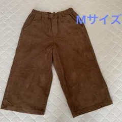 コーデュロイ　ゆったりパンツ　M