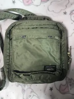 廃盤品　PORTER　TANKER　ショルダーバッグ　セージグリーン