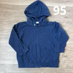 新品未使用　夏用パーカー 薄手　95 男の子のサムネイル