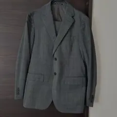 グリーンレーベルリラクシング★メンズスーツMサイズグレー春夏