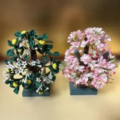 雛人形 雛飾り 雛道具 桜橘　箱付きのサムネイル