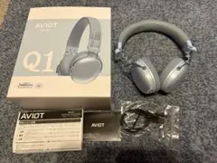 AVIOT WA-Q1 ワイヤレスヘッドホン ブルー