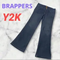Y2K当時物 ブラッパーズ ローライズ ブーツカット デニム Lサイズのサムネイル