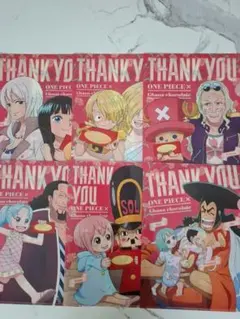 ワンピース×クリアファイル　６枚×２　計１２枚セット