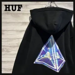 【即完売モデル】ハフ☆バックビックロゴ　人気デザイン　パーカー