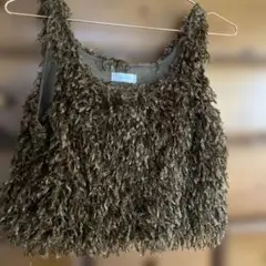 シャギーベスト ベスト