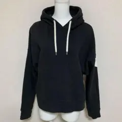美品 MONCLER モンクレール パーカー プルオーバー 黒 MAGLIA - メルカリ