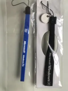 激レア！Windows98 WindowsMeのストラップ 未開封品2点
