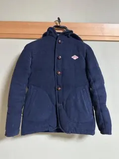 DANTONxBEAMS 別注ウールモッサ ダウンジャケット ブラック