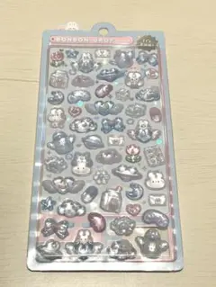ボンボンドロップシール　うさぎ