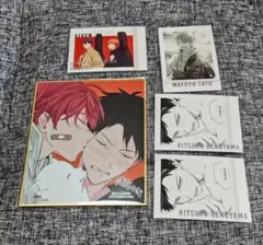 ギヴン展 入場特典 ミニ色紙 りつまふ