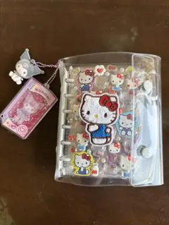 ポ*ー様 A7サイズ　シール帳　完成品　キーホルダー付